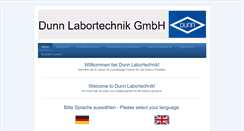 Desktop Screenshot of dunnlab.de